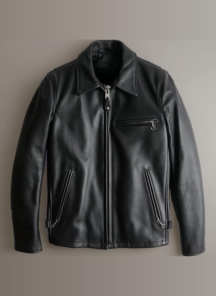 schott ショット　シングルライダース襟付き　36 レザージャケット　USA schott ショットシングルライダース襟付き36 レザージャケットUSA